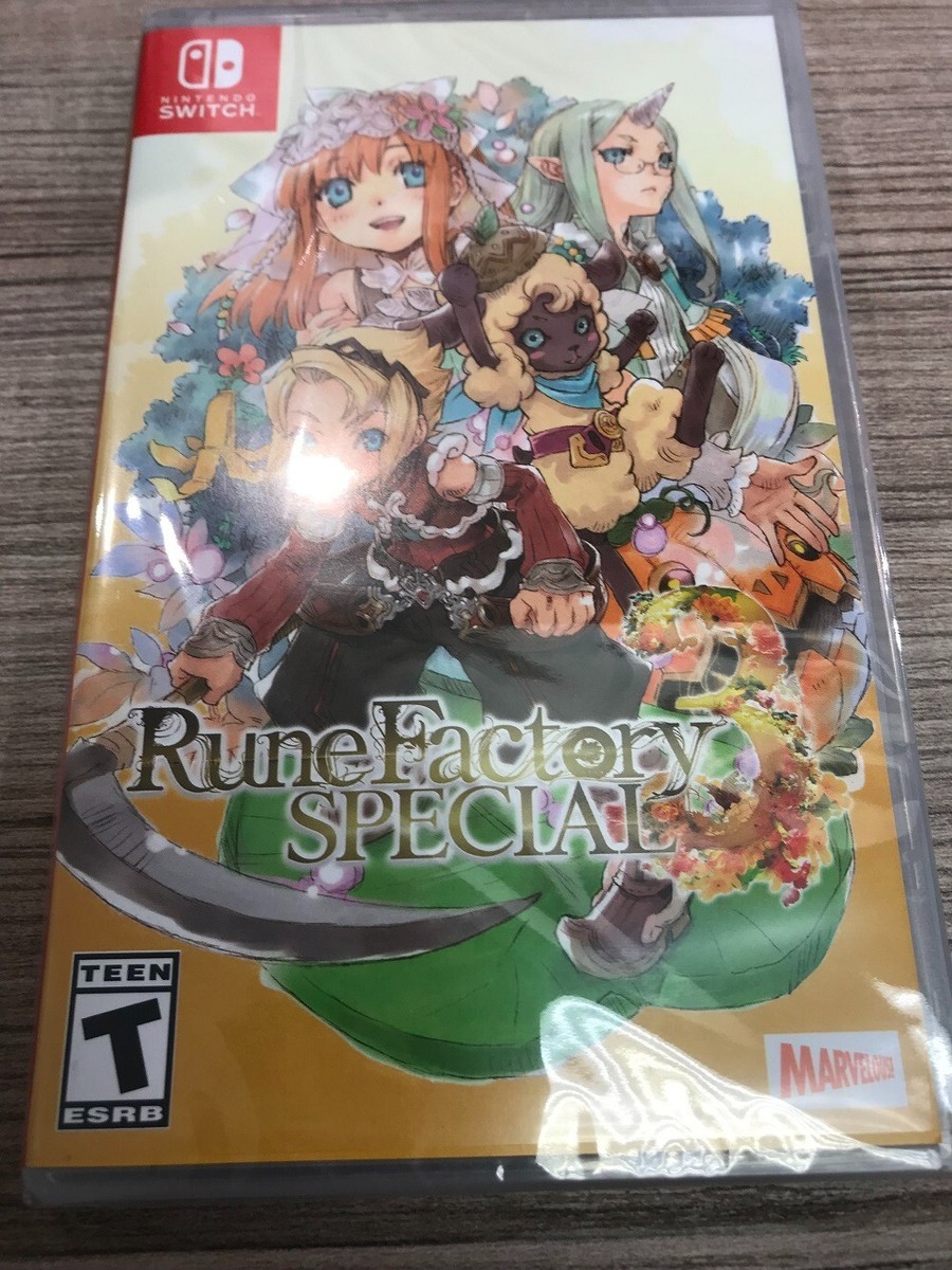 NEW Rune Factory 3 Special NINTENDO SWITCH FACTORY SEALED US