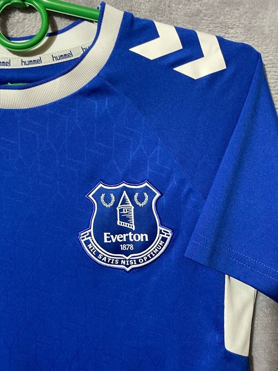 Maillot Everton Domicile 2021-2022 Hummel - Taille M-L - Homme - Bleu - Occasion Très Bon État