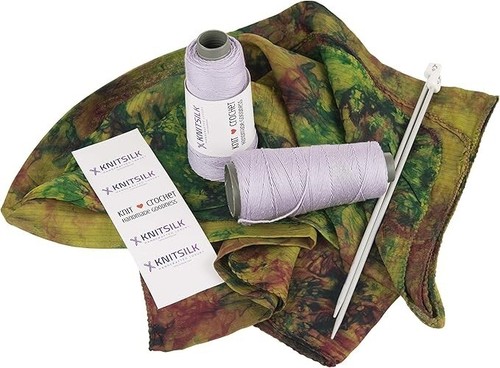 KnitSilk Pure Viscose Blend Yarn in Cones Mauve (8 Ply - 160 Yards, Pack of 1) - Picture 18 of 64