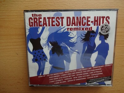The greatest Dance-hits remixed 3 CD Box 2005 Deutschland rare, sehr selten!!!