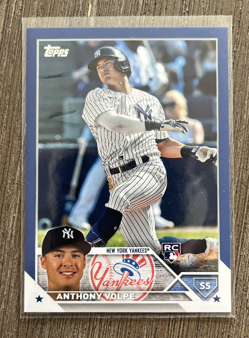 2023 Topps Series 2 Anthony Volpe RC Royal Blue Parallel 2023 Topps Series 2 Anthony Volpe RC Royal Blue Parallel