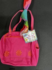 Webkinz NWT Pink Funky Flower Plush Pet Carrier Purse BRAND NEW Fast Shipping 