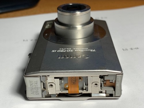 As Is Canon PowerShot SD790 IS Digital Elph Camera (2205-K) See Listing - Picture 7 of 9