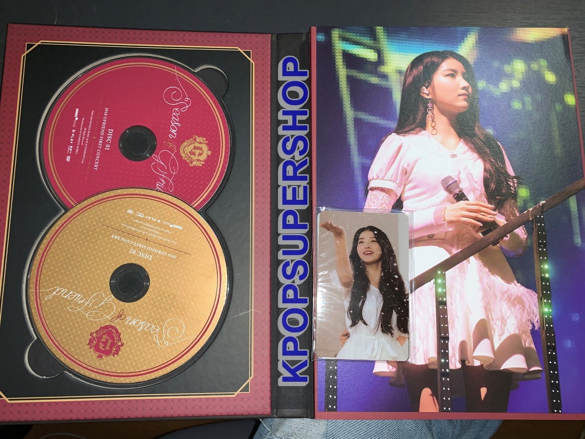 GFRIEND 2018 FIRST CONCERT Season of 3 DVD Sleeve Package