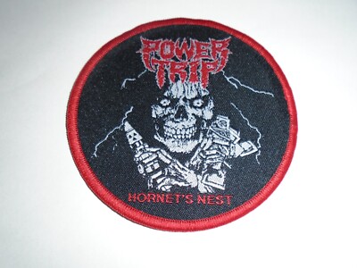 POWER TRIP HORNET'S NEST WOVEN PATCH