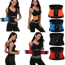 Sport Waist Trainer Weight Loss Men Women Sweat Thermo Wrap Body Shaper Belt Gym