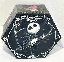 The Nightmare Before Christmas Cardboard Trinket Hexagon Box, Hand Made 8X4"