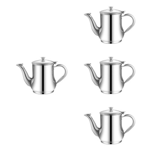 4 Pack Pot À vendu Huile Avec Maille Filtrante Bouteilles De Distribution D'huile