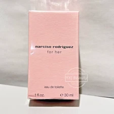 New Factory Sealed Narciso Rodriguez For Her Eau de Toilette Spray 1 oz/30 ML