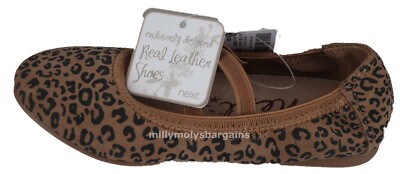 NEXT Mädchenschuhe Größe 8 UVP 22 £ zz