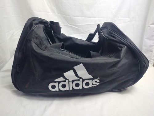 Adidas Duffle Bag Black w/ white logo 