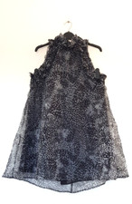 BNWT H&M Party/Evening/Occasion Short Dress in Black & Grey Design Size XS