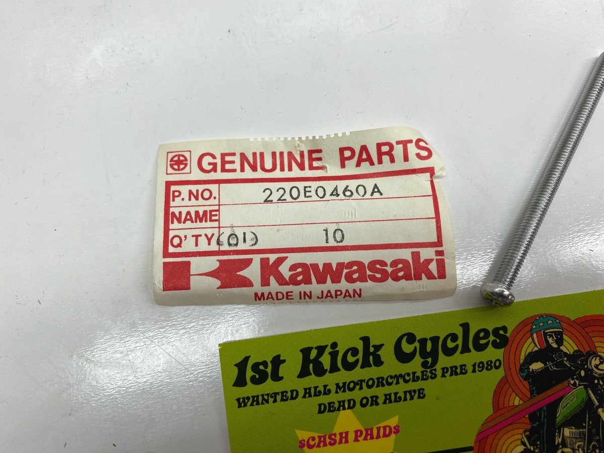 NOS KAWASAKI TAILIGHT SCREW KZ550 KZ 550 220E0460A OEM | eBay