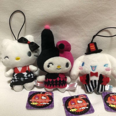 6pcs//set Cute Hello Kitty My Melody Kuromi XO Cinnamoroll Keroppi Figures Toy