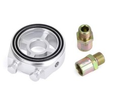 Oil Filter Cooler Sandwich Plate Adapter M20*1.5 & 3/4-16 Universal Oil Adapter
