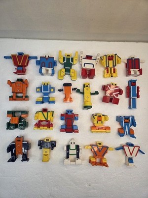 ALPHA BOTS Alphabet Robot Transforming Figures Complete Set of 24
