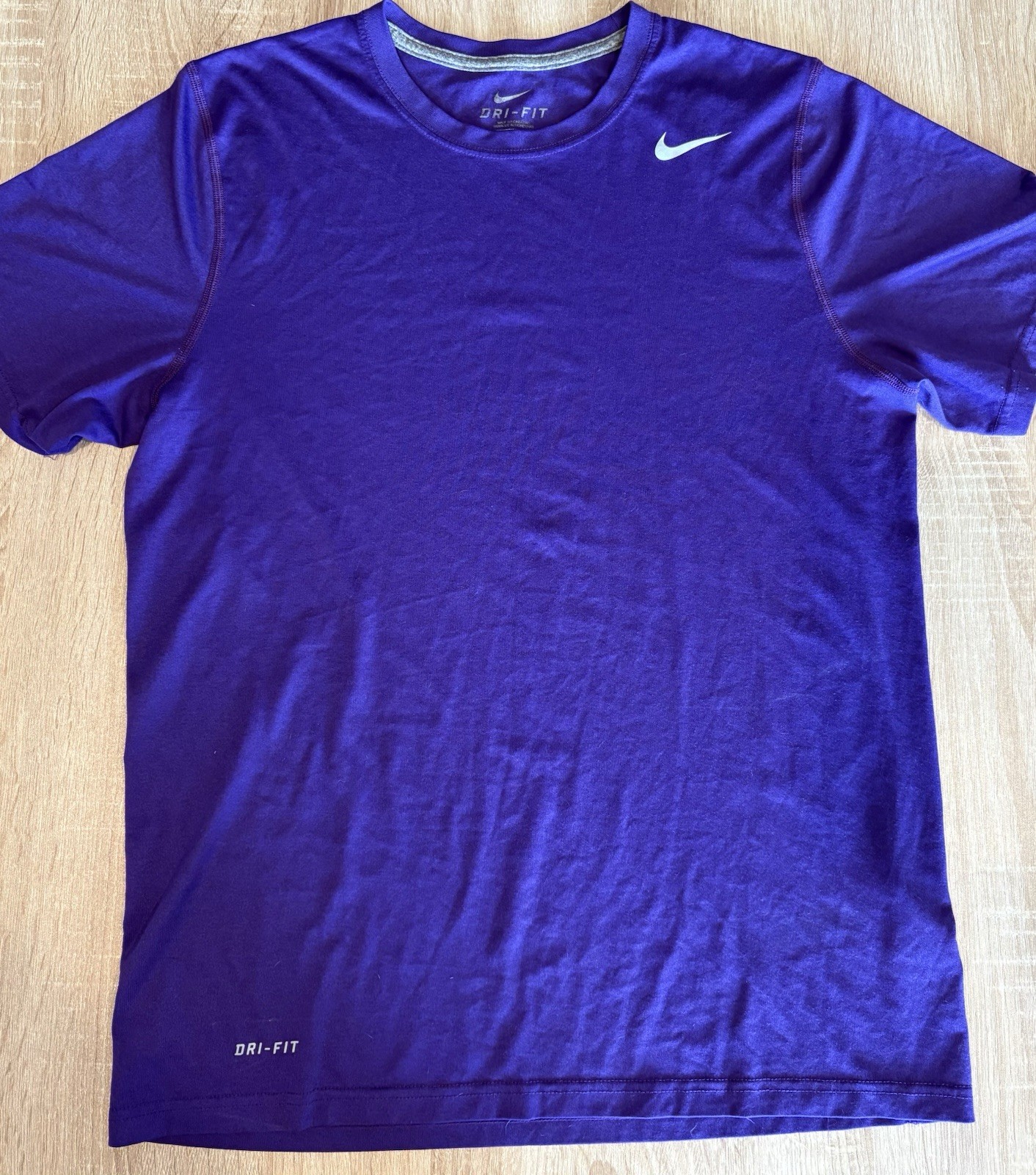 Nike Mens Purple Dri-fit T Shirt Size M