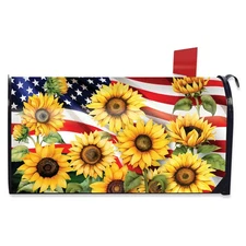Briarwood Lane American Sunflowers Mailbox Cover