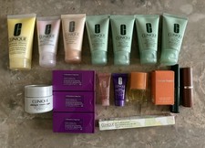 Clinique Travel  Sample Lot 18 New Items Makeup-Skincare-Perfume Free Shipping