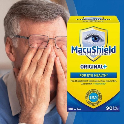 MacuShield Original+ Eye Supplement 90 DAY Supply Eye Supplement Soft Capsules/+ - Picture 3 of 10