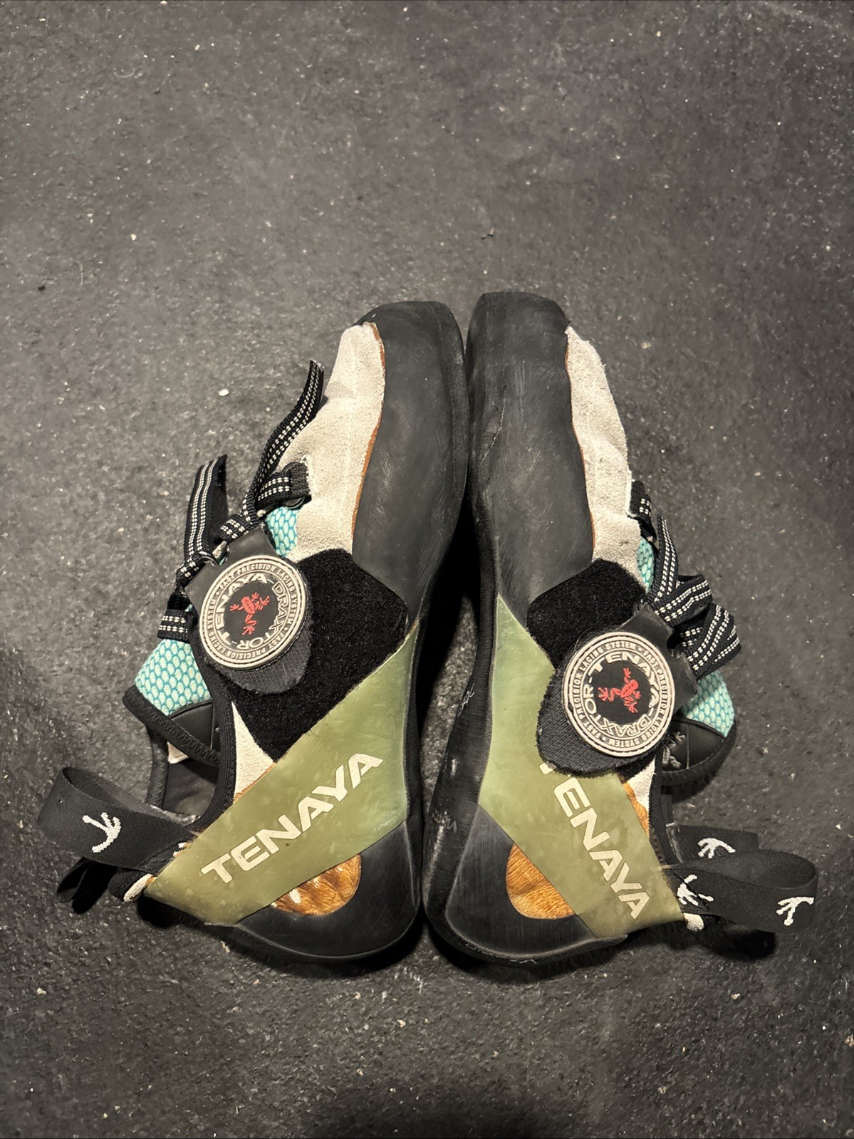 Zapatos de Escalada Tenaya Oasi LV Turquesa Beige Gamuza Eur 39.5 USM 7, ETC 8