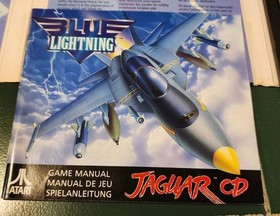 Blue Lightning (Atari Jaguar CD) CIB Fast Shipping! Jaguar￼