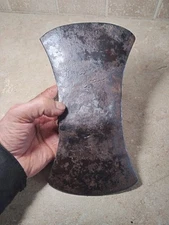 Vintage Sager Double Bit Peeling Axe Head 4.3 Lbs Warren Axe And Tool Co. Warren