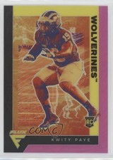 2021 Panini Chronicles Draft Picks Flux Pink Kwity Paye #230 uk2