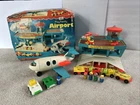 1972 Vintage Fisher Price Play Family Airport Little People 996 Plane IOB