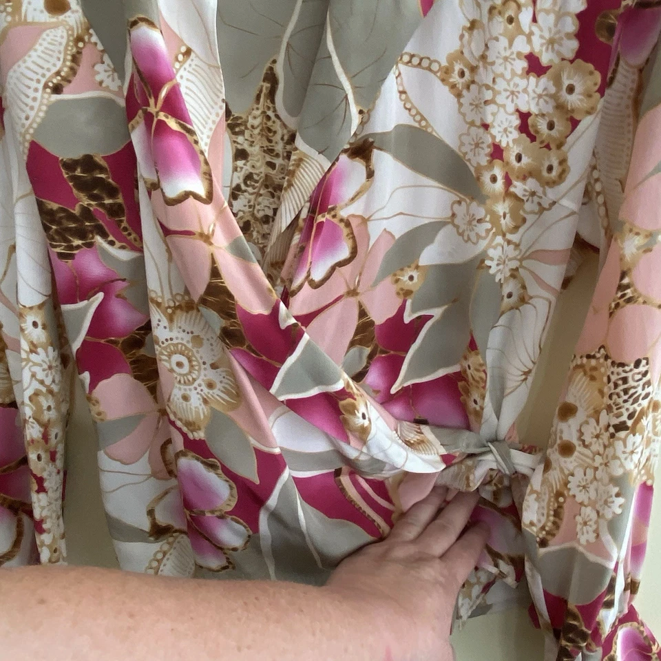 Винтажный 90-х Spiegel цветочный надежном блузка верхний богемное Cottagecore романтическая фея Sz 12 - Изображение 4 из 4