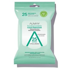 Almay Clear Complexion Makeup Remover Wipes 25 Ct   Deep Cleansing Towelettes,