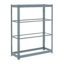 Global Industrial Heavy Duty Shelving 48"W x 12"D x 60"H With 4 Shelves No Deck
