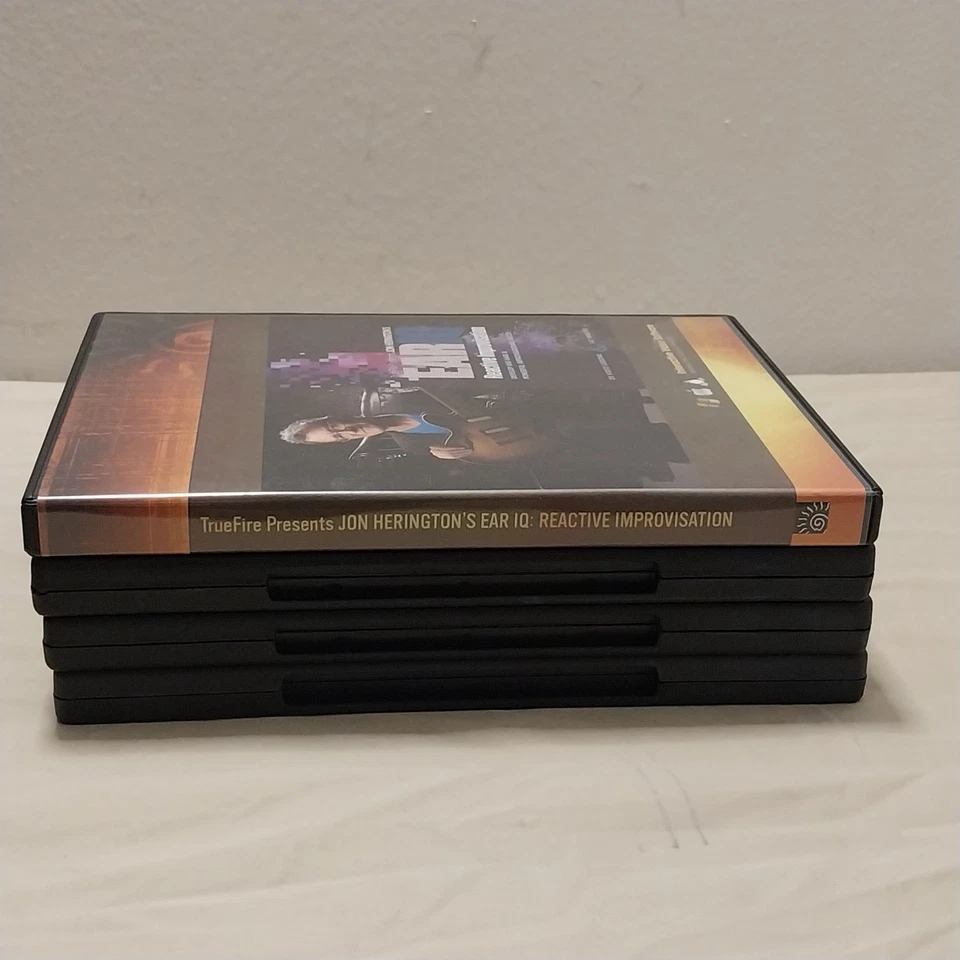 2015 Truefire Jon Herington's Ear IQ-Reactive Improvisation Data-DVD GUC - Image 4 of 4