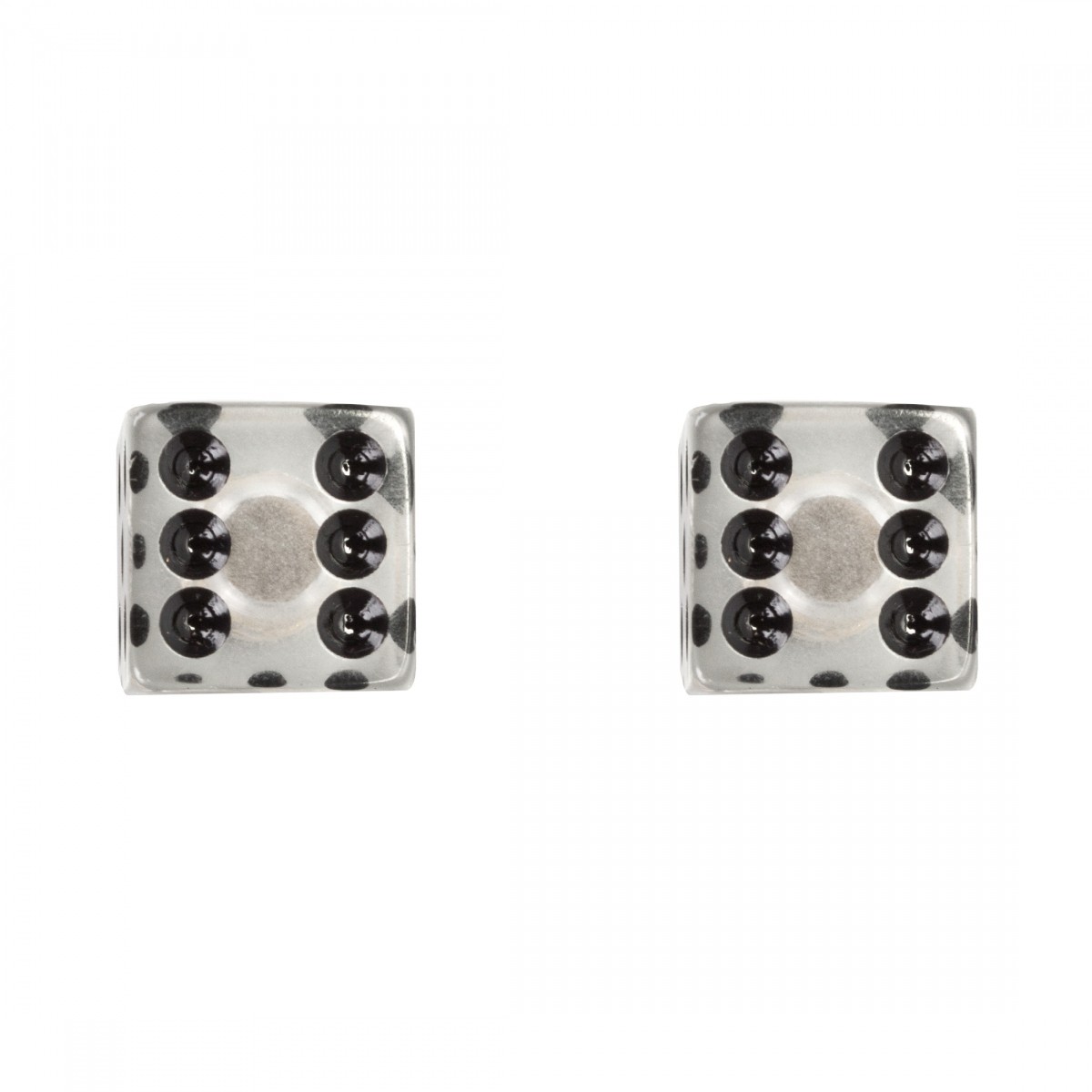 Прозрачные колпачки клапанов Schrader от Trik Topz Dice - Стильный и долговечный аксессуар для велосипеда 2890₽