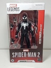 Spider-Man Marvel Legends Gamerverse Peter Parker Black Suit Symbiote 6' Figure