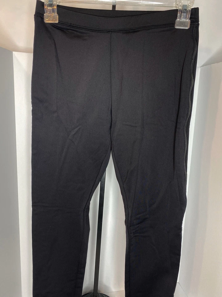 Leggings negros GUESS con cremallera lateral de pierna completa talla M Foto 2 de 4