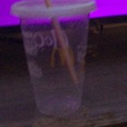 McDonald's McCafé Clear Plastic Cup with Lid & Straw Restaurants & Fast Food — photo 2