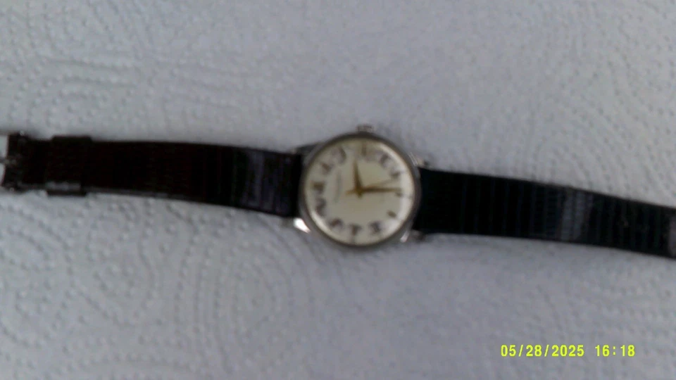 Armbanduhr IWC Schaffhausen Herren Vitage Handaufzug -Originlband u, Schließe - Bild 3 von 4