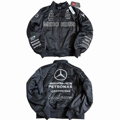 Adidas x Y-3 F1 Team Jacket Sz L Mercedes AMG Petronas Black Yohji Yamamoto NWT