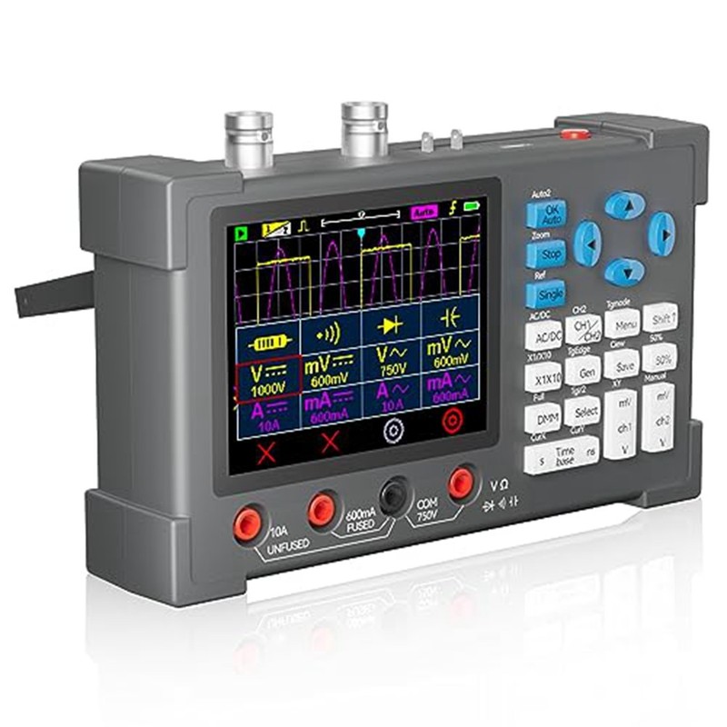 1 Set of Portable 2 Channel Oscilloscopes with Portable Automatic Range K4K6