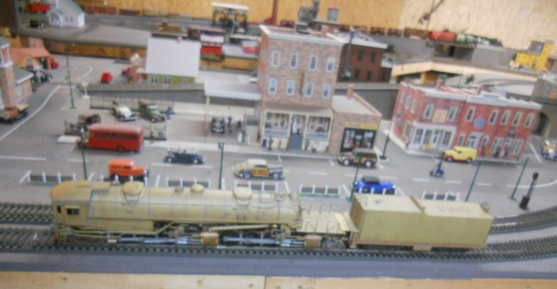 O-scale  brass Cab Forward steam locomotive frame