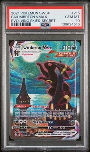 Umbreon Vmax Evolving Skies Psa 10 | eBay