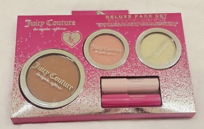 New Juicy Couture 5-piece deluxe makeup set - Bronzer,/Blush/Highlighter