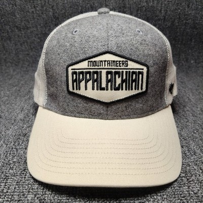 '47 Brand Appalachian Mountaineers Trucker Hat Gray White Snapback Cap