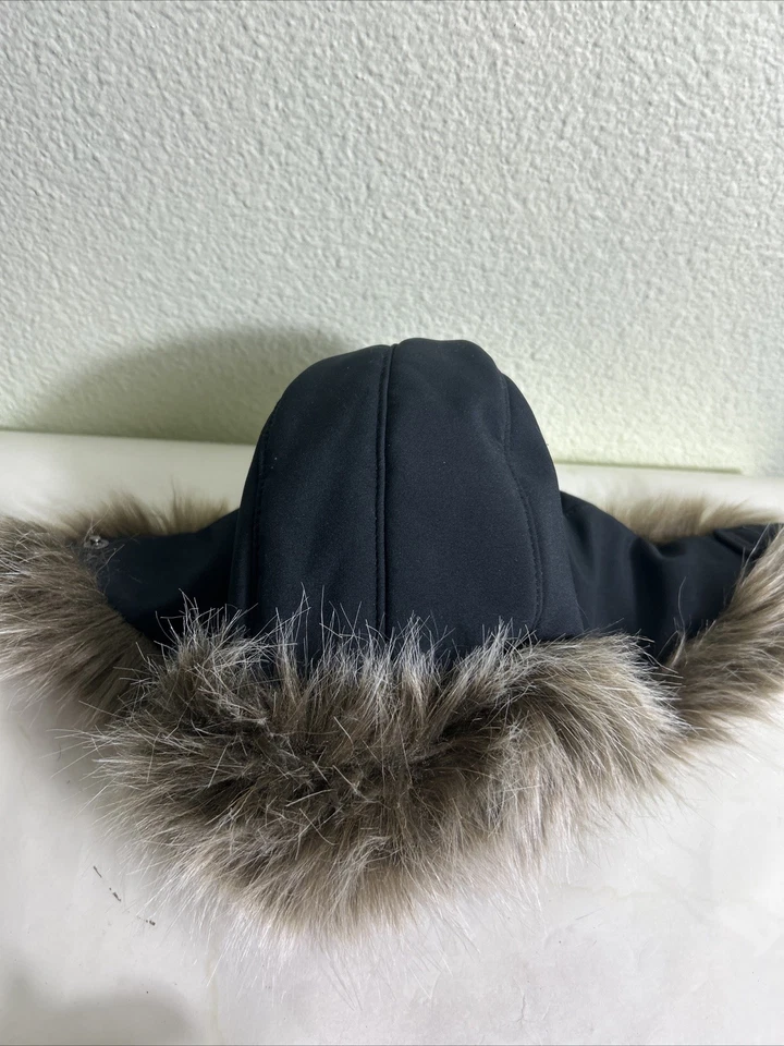 SOMBRERO COLOMBIA AVENTURA SENDERISMO TRAPPER Piel Sintética NEGRO Unisex PEQUEÑO Omni-Calor Foto 3 de 4