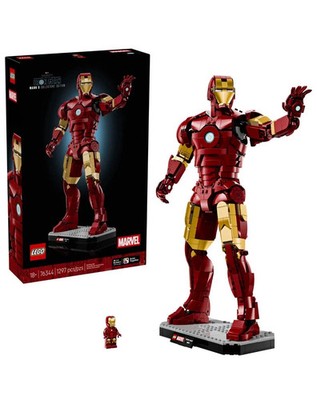 New In The Box ! LEGO  Marvel - Iron Man Mark 3 Collectors Edition #76344