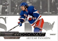 Artemi Panarin 2020-21 Upper Deck Predominant #PR-18 New York Rangers