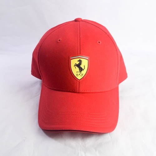 Puma Scudaria Ferrari Red Yellow Logo Baseball Hat Race Cap Formula One F1