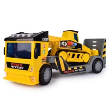 Maxx Action Sunny Days Entertainment 2-N-1 Mega Mover – Construction Truck and