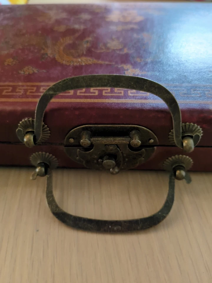 Vintage Mahjong Set in Wooden Box, Never Played. Fully Complete. Box Scuffs - Image 4 of 4